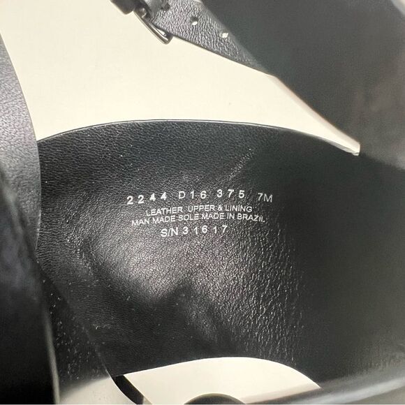 Tory Burch Musee Wedge Sandals Shoes Size 7 - Picture 6 of 7